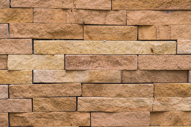 Free photo brick wall textured background