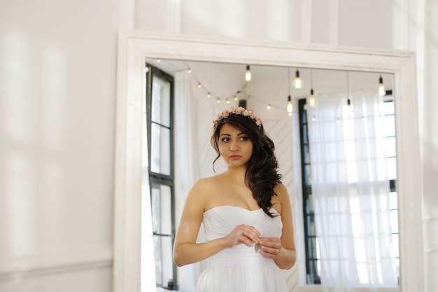 Free Photo bride on her wedding day