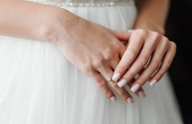 Bride morning preparation to big day