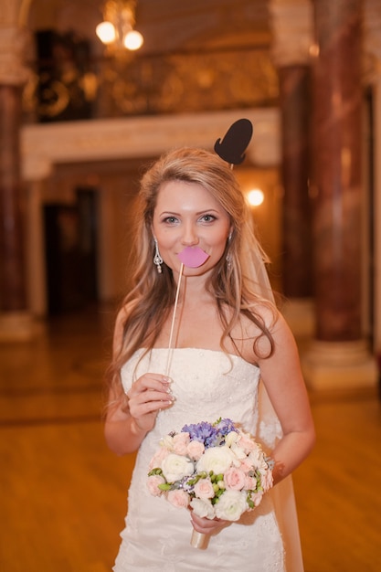 Bride with a bouquet 