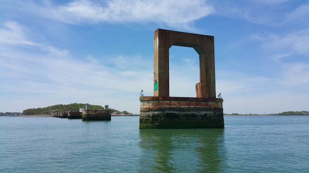 Bridge under construction