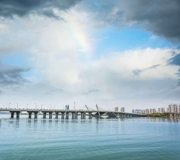 Bridge on the lake