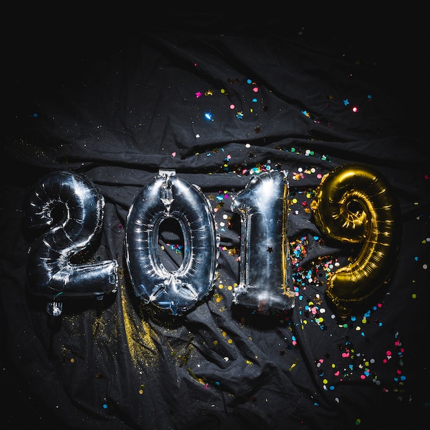 Free photo bright balloons 2019