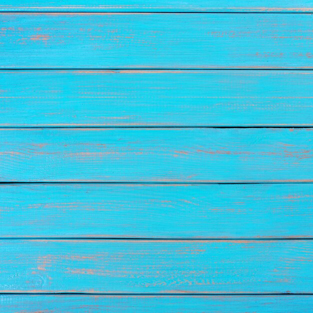 Bright blue wood background summer beach deck