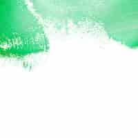 Free photo bright green stroke on white wall