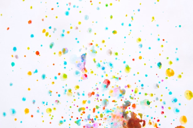 Free Photo bright mix of watercolor drops