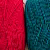 Free photo bright skeins of yarn