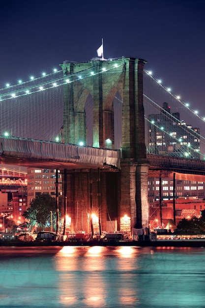 Brooklyn bridge in New York City