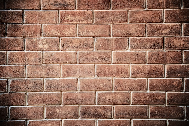 Brown brick wall background 