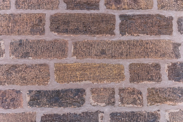 Brown brick wall background