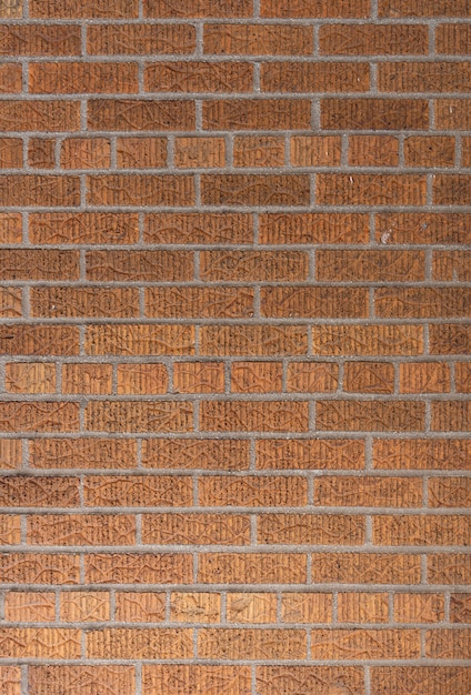 Free Photo brown brick wall background