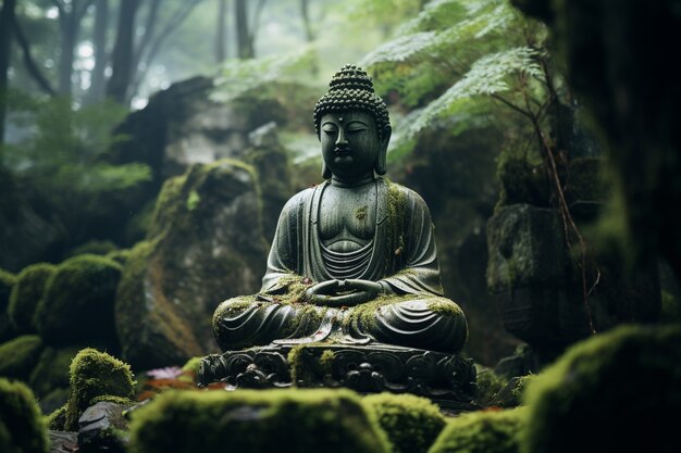 Buddha statue for mediation and relaxation