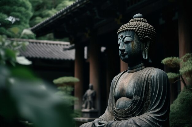 Buddha statue for mediation and relaxation