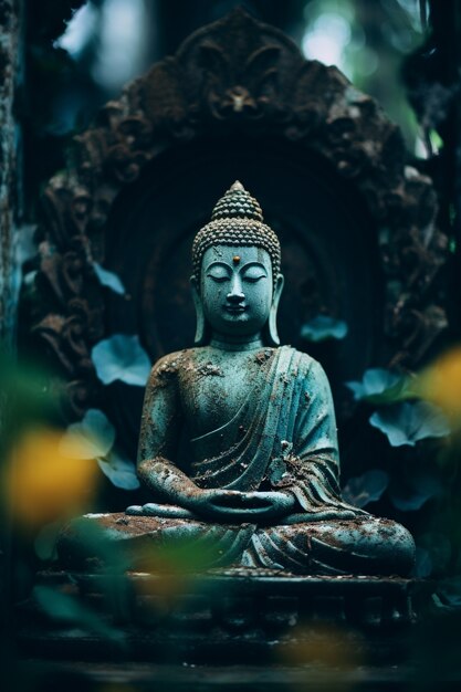 Buddha statue for mediation and relaxation