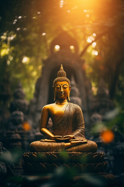 Buddha statue for mediation and relaxation