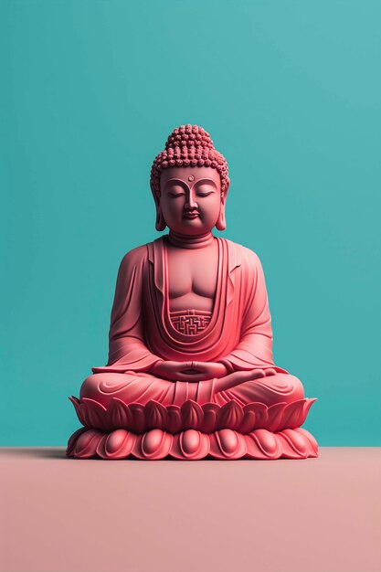 Buddha  statue in studio