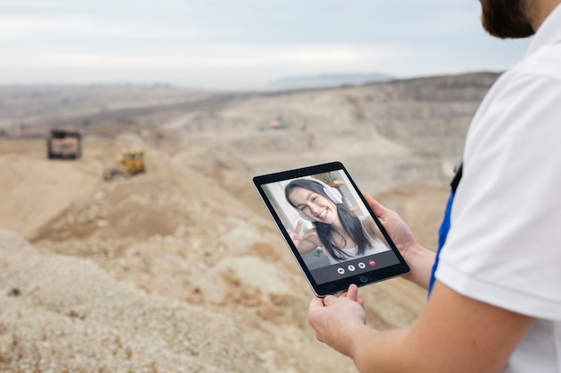 Free photo building and construction work site