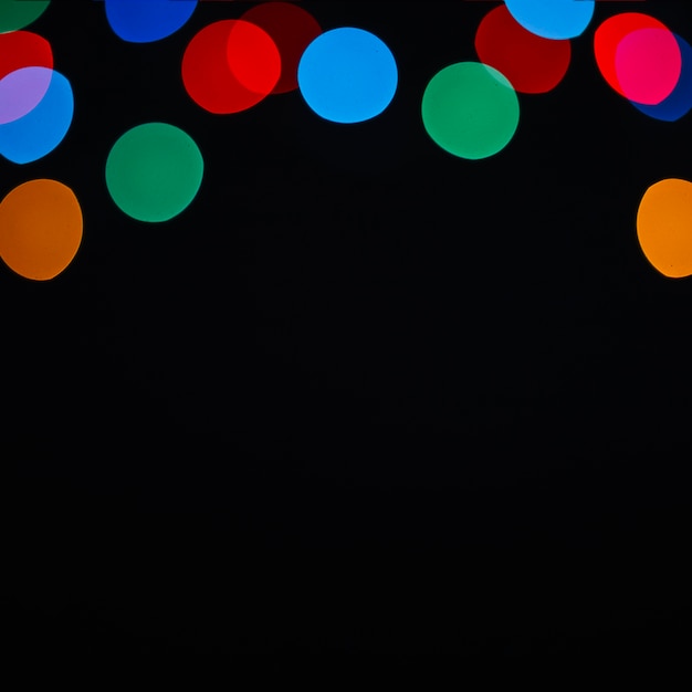 Free Photo bunch of colorful lights