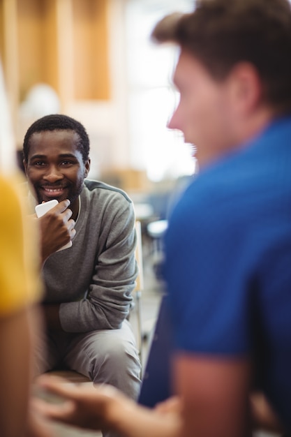 Free Photo business executives interacting with each other