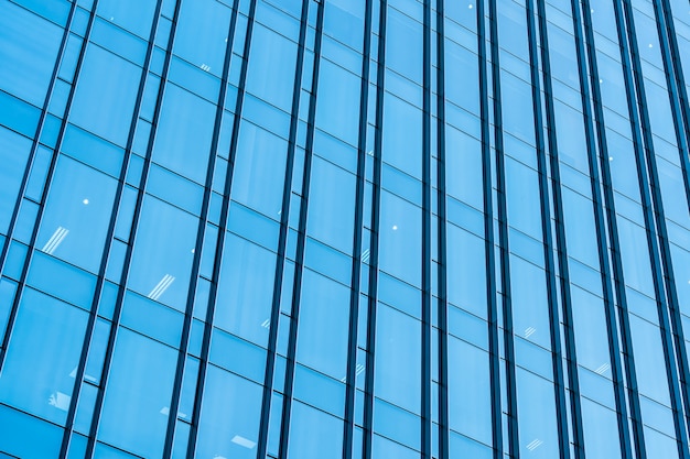 Business office building skyscraper with window glass