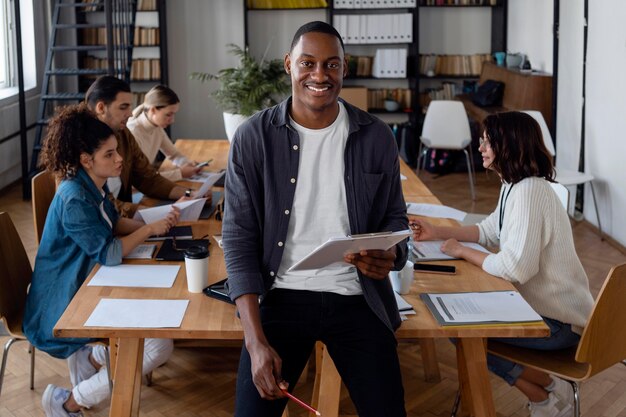 Business people in conference room