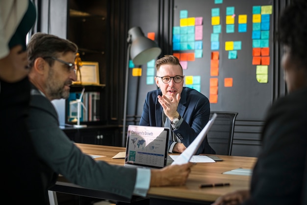 Business people in a meeting