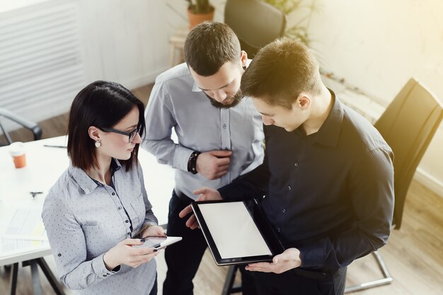 Business people at the office