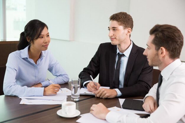 Business Team Meeting in Office