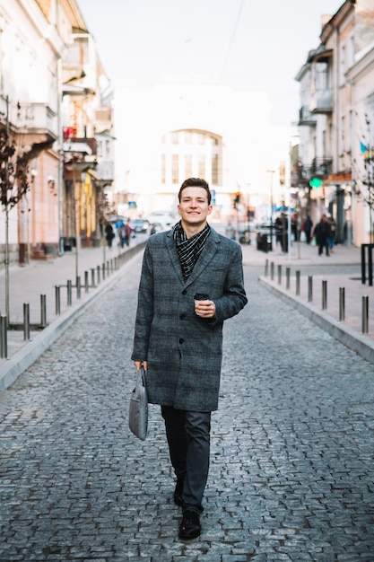 Businessman on the street