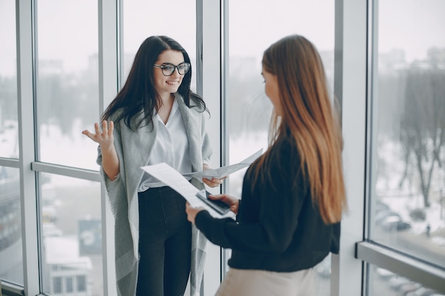 businesswomen in office