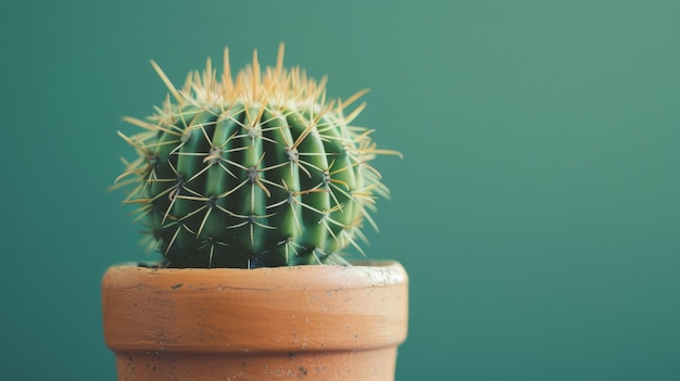 Free photo cactus plant earth tones still life