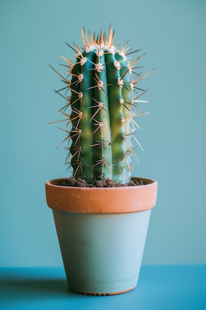 Free Photo cactus plant earth tones still life