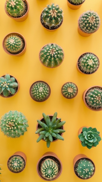 Cactus plant in pot still life