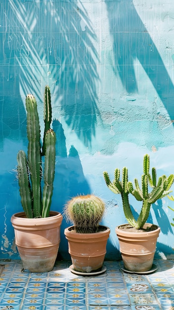 Cactus plant in pot still life