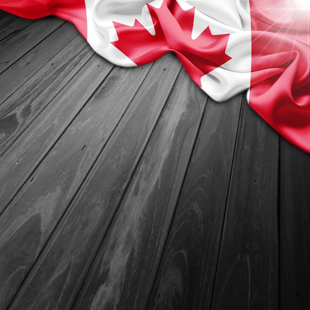 Free Photo canada flag background