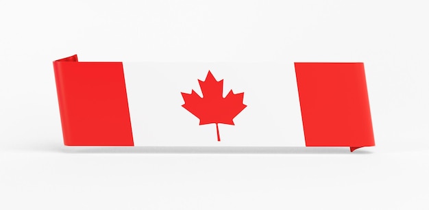 Free Photo canada flag banner