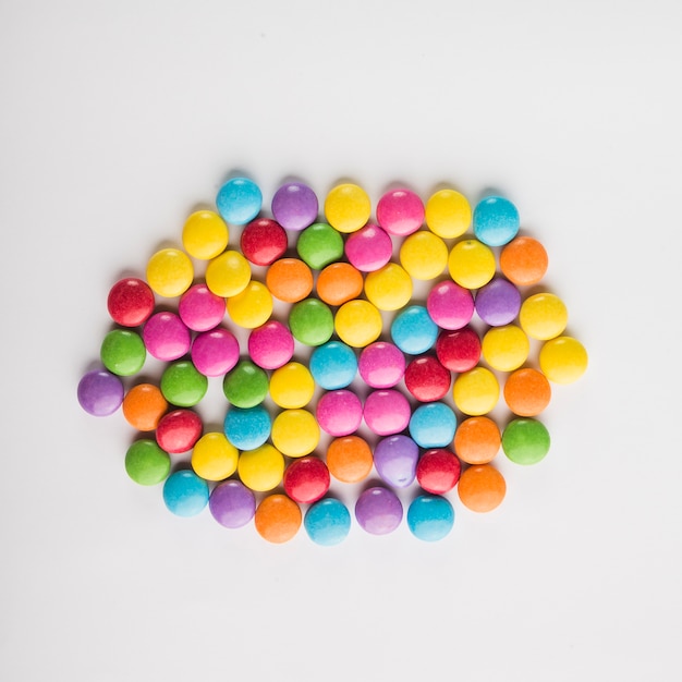 Candy buttons composition