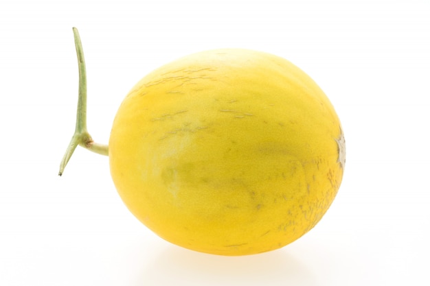 Free photo cantaloupe isolated