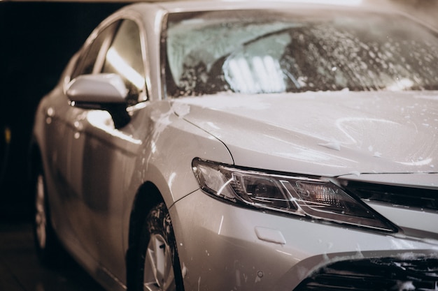 Car wash detailing station