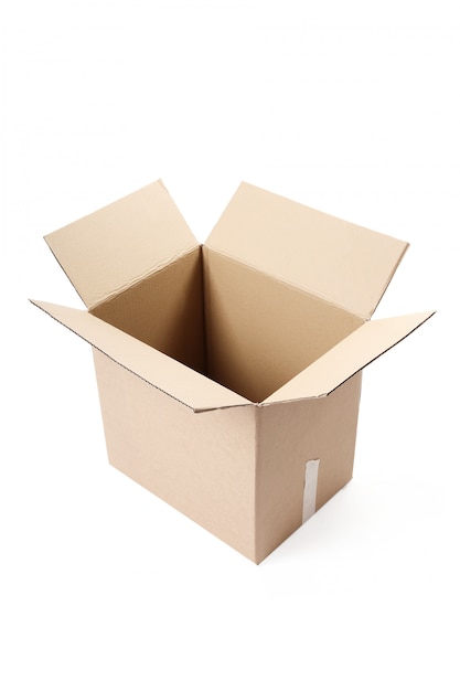 Free photo cardboard box