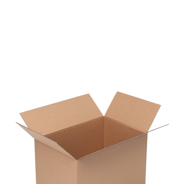 Free photo cardboard box