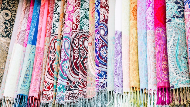 Carpets on market in marrakech