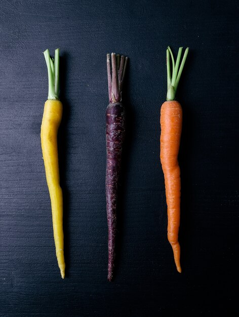 Carrot on the table