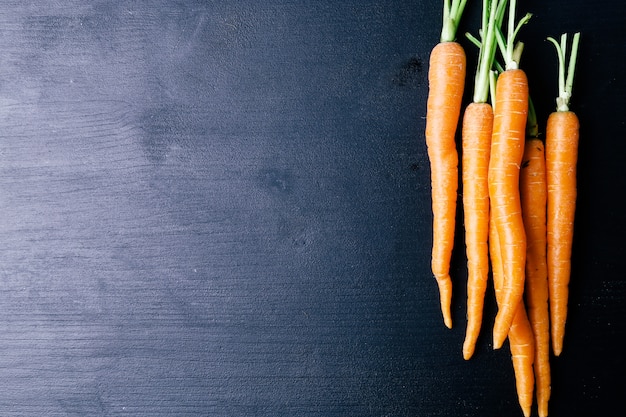 Carrot on the table