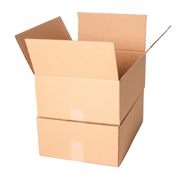 Free photo carton boxes