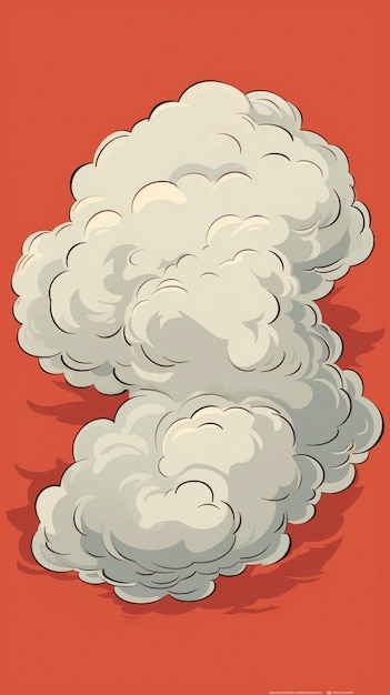 Free Photo cartoon smoke  illustrated