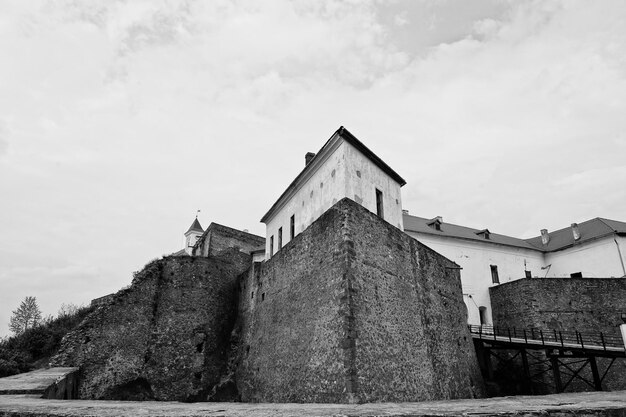 Castle Palanok in Mukachevo Ukraine at transcarpathian region of Europe