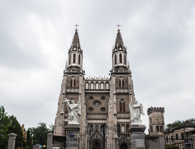 Cathedral view from far