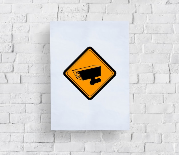 Free Photo cctv camera record sign symbol