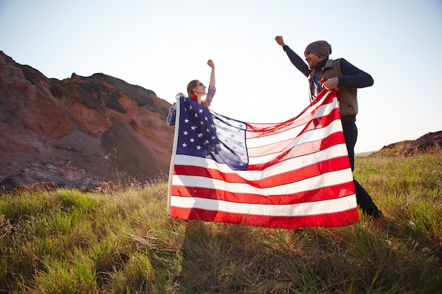 Free Photo celebrating american freedom